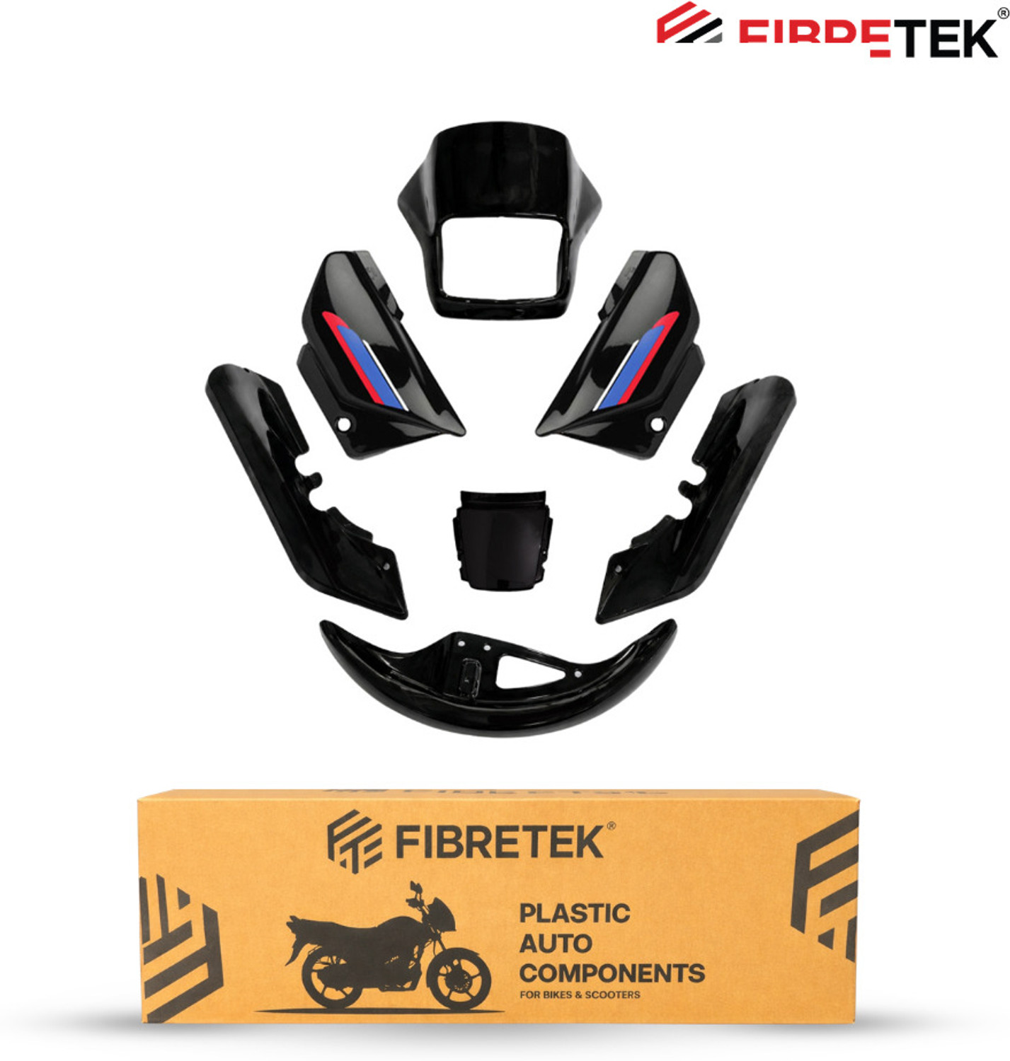 Image of fibretek OFTBK-001 Bike Fairing Kit