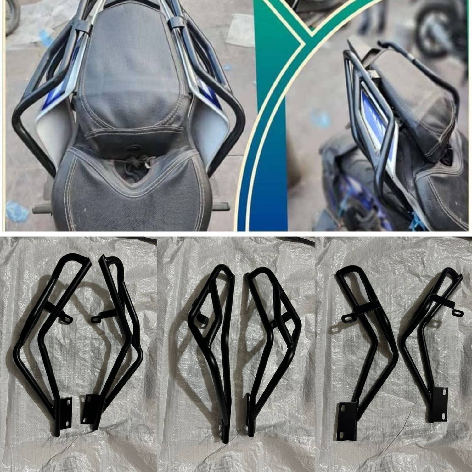 Auto MT Body Frame for Yamaha R15 V3 Grab Rail Tail Protector Guard and Yamaha R15 V3 Bike Fairing Kit