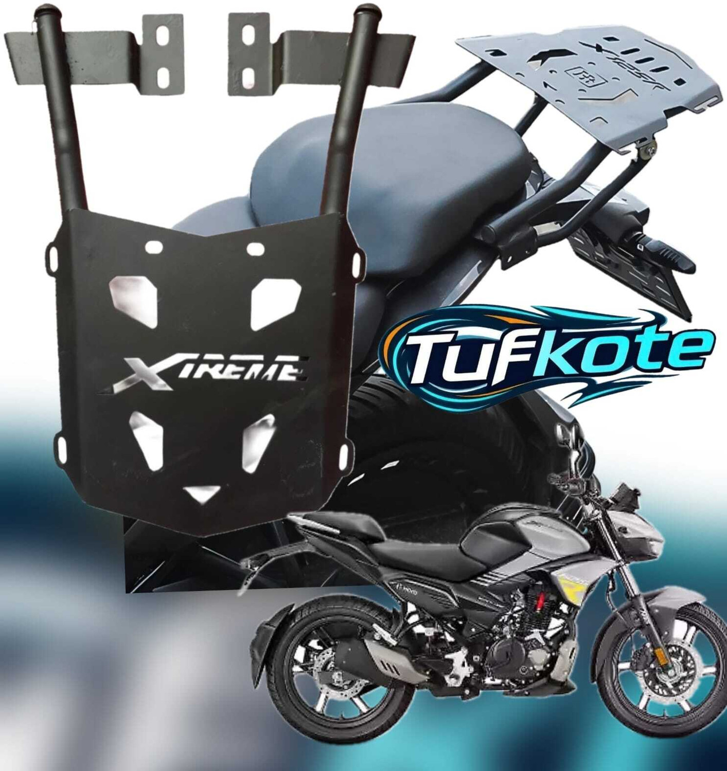 Image of TUFKOTE Best Heavy Quality Top Rack For XTREME-125R Bike Fairing Kit