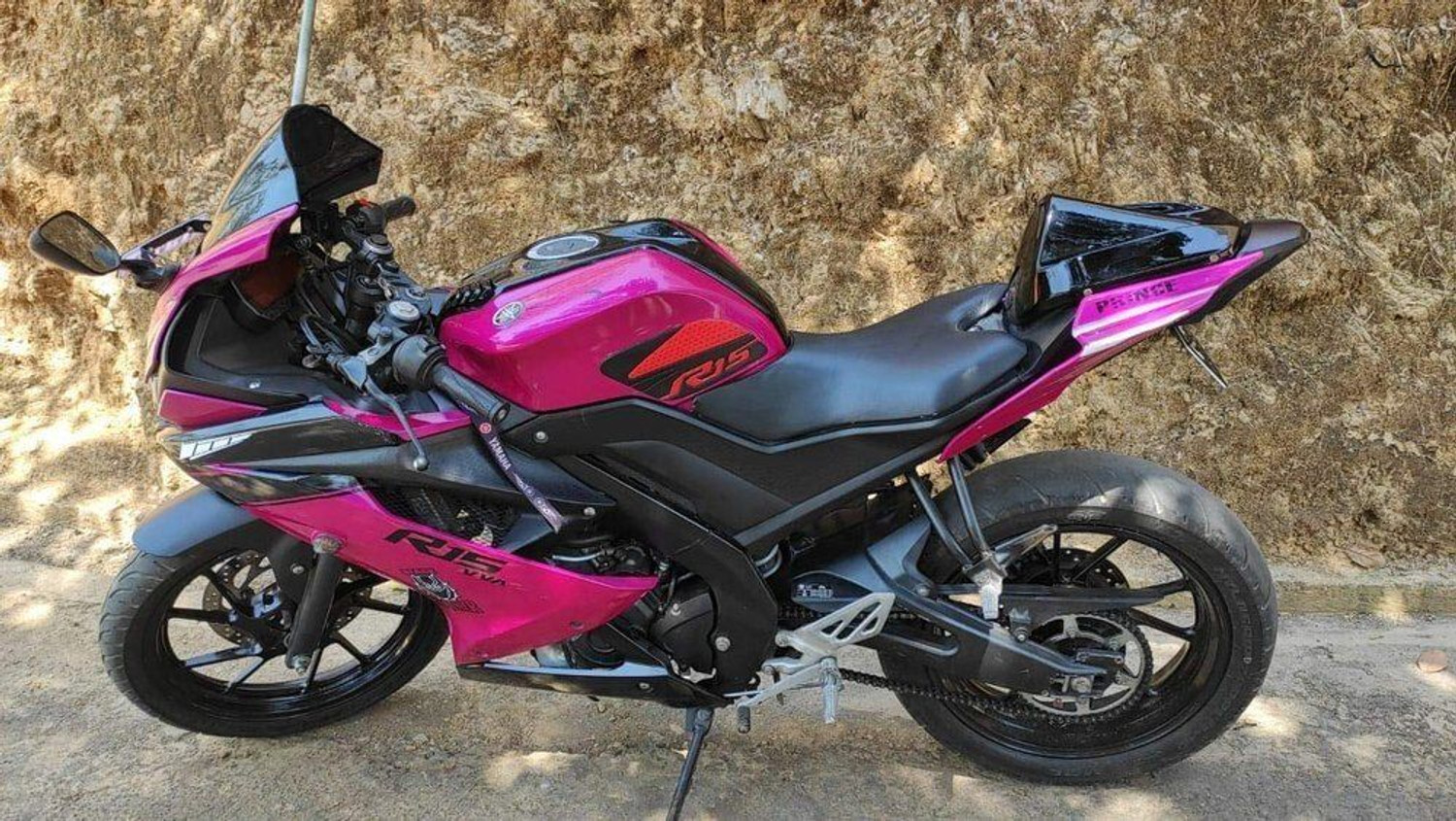 Image of AOWBIKES R15 V3 /V4 Seat Cowl Black Color Bike Fairing Kit