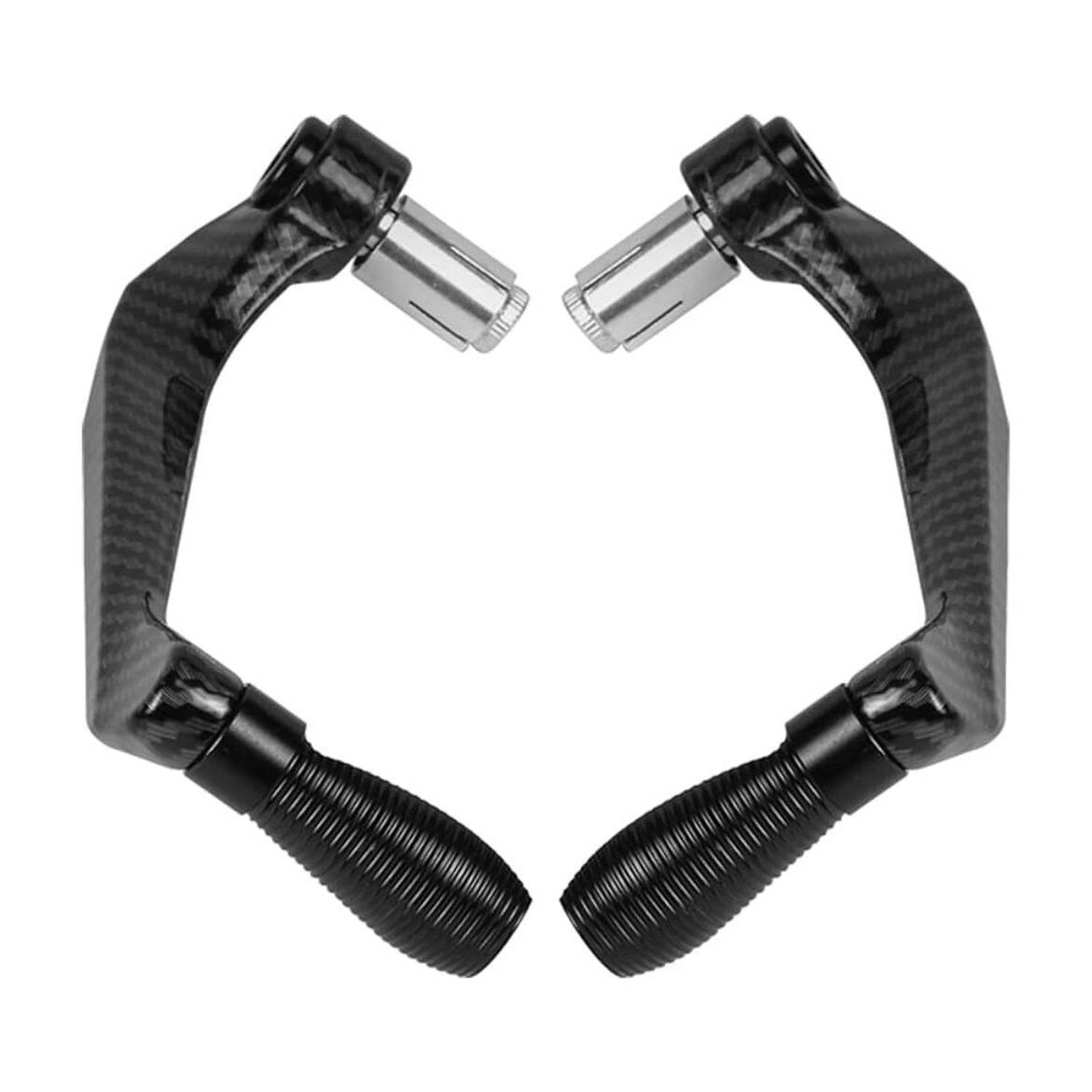 Auto MT Universal All Bike CNC-Carbon Handlebar Brake Clutch Lever Hand Guard Protector Bike Fairing Kit