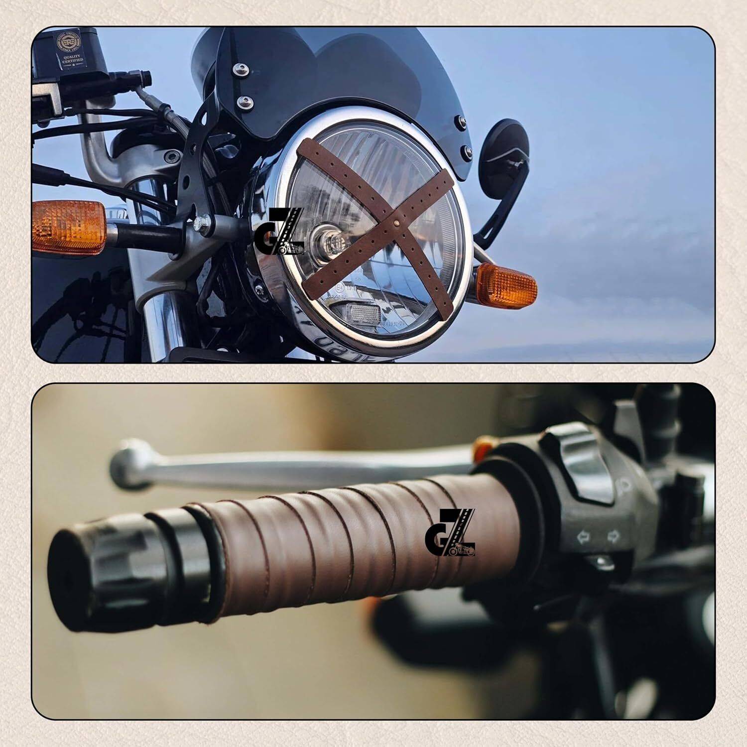 Brand New Vintage ROYAL ENFIELD Bullet Early Models handle grip , chok