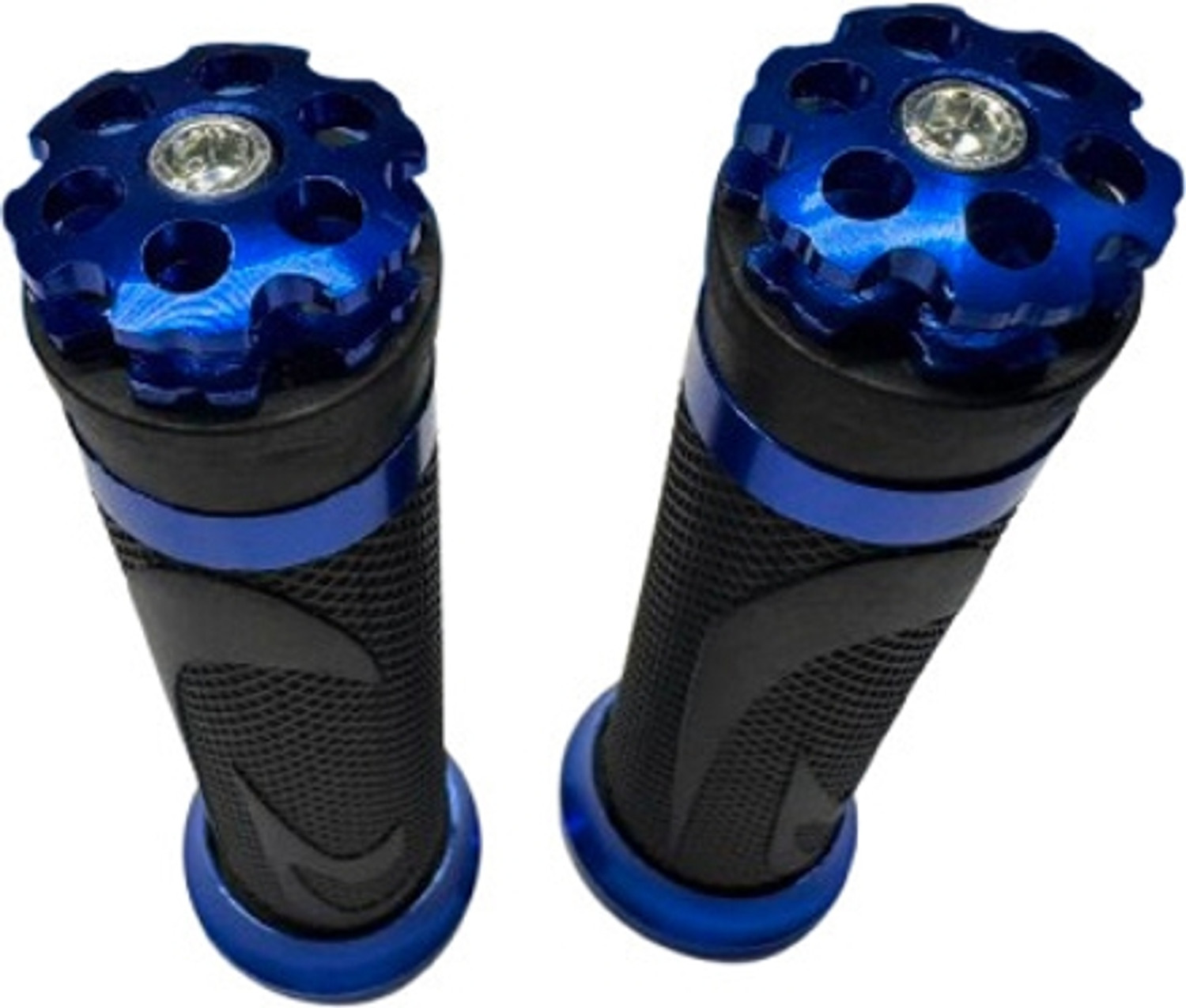 Image of LGT Metal grip Handle Bar Grip For Universal For Bike Universal For Bike (Pack of 2)