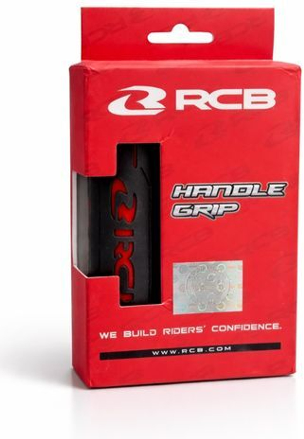 Image of MOTO PLANET MPD-RC.B Handle Grip HG77 01HG018B (2 Tone Black /Red) Anti-Slip Handle Bar Grip For Universal For Bike Universal For Bike