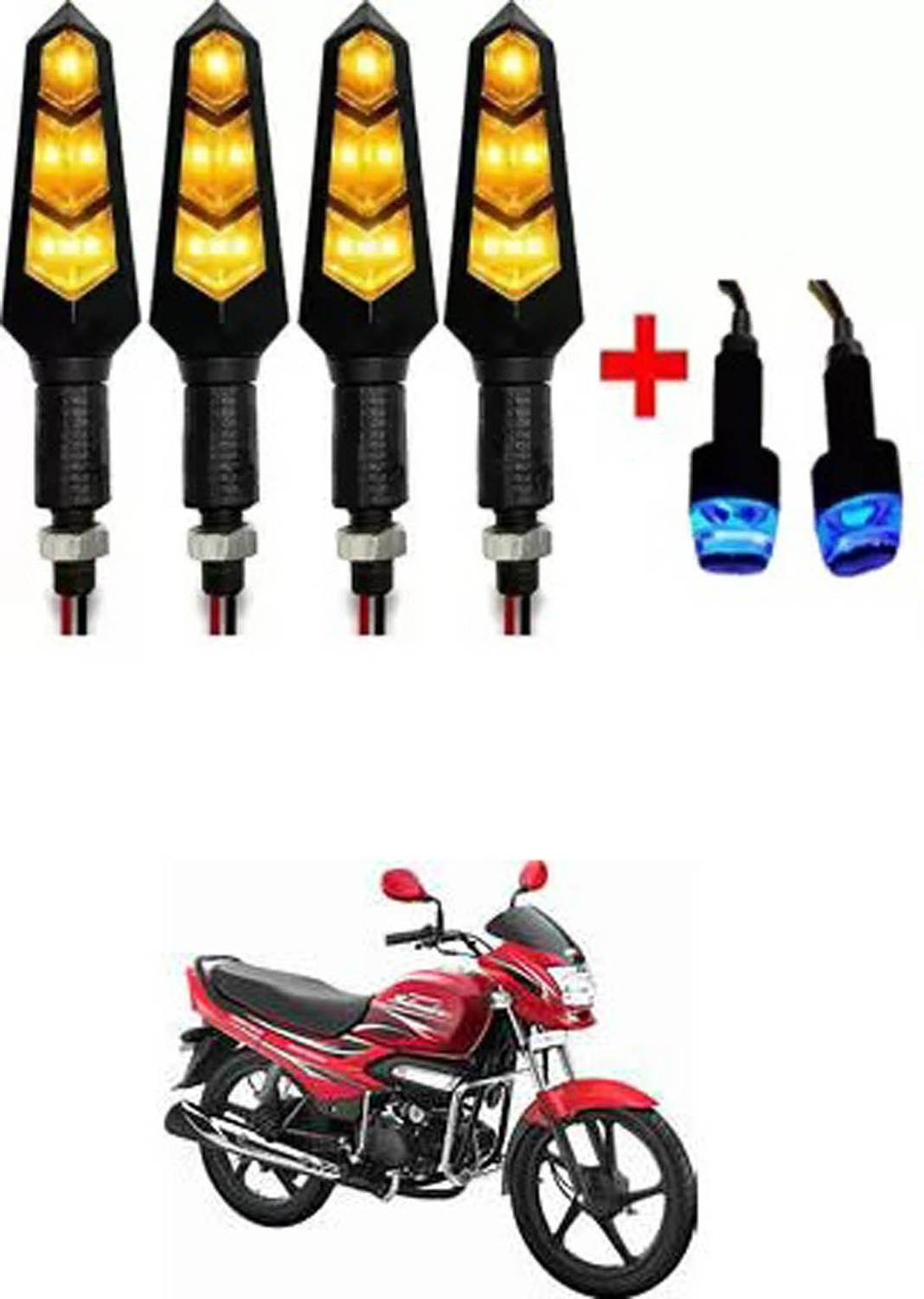 APICAL Side LED Indicator Light for Hero Super Splendor