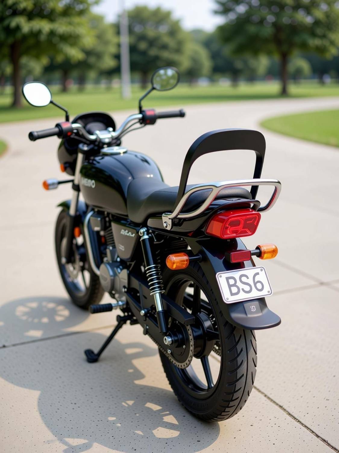 Qiisx Seat Handle for Splendor Plus BS6 - Image 2