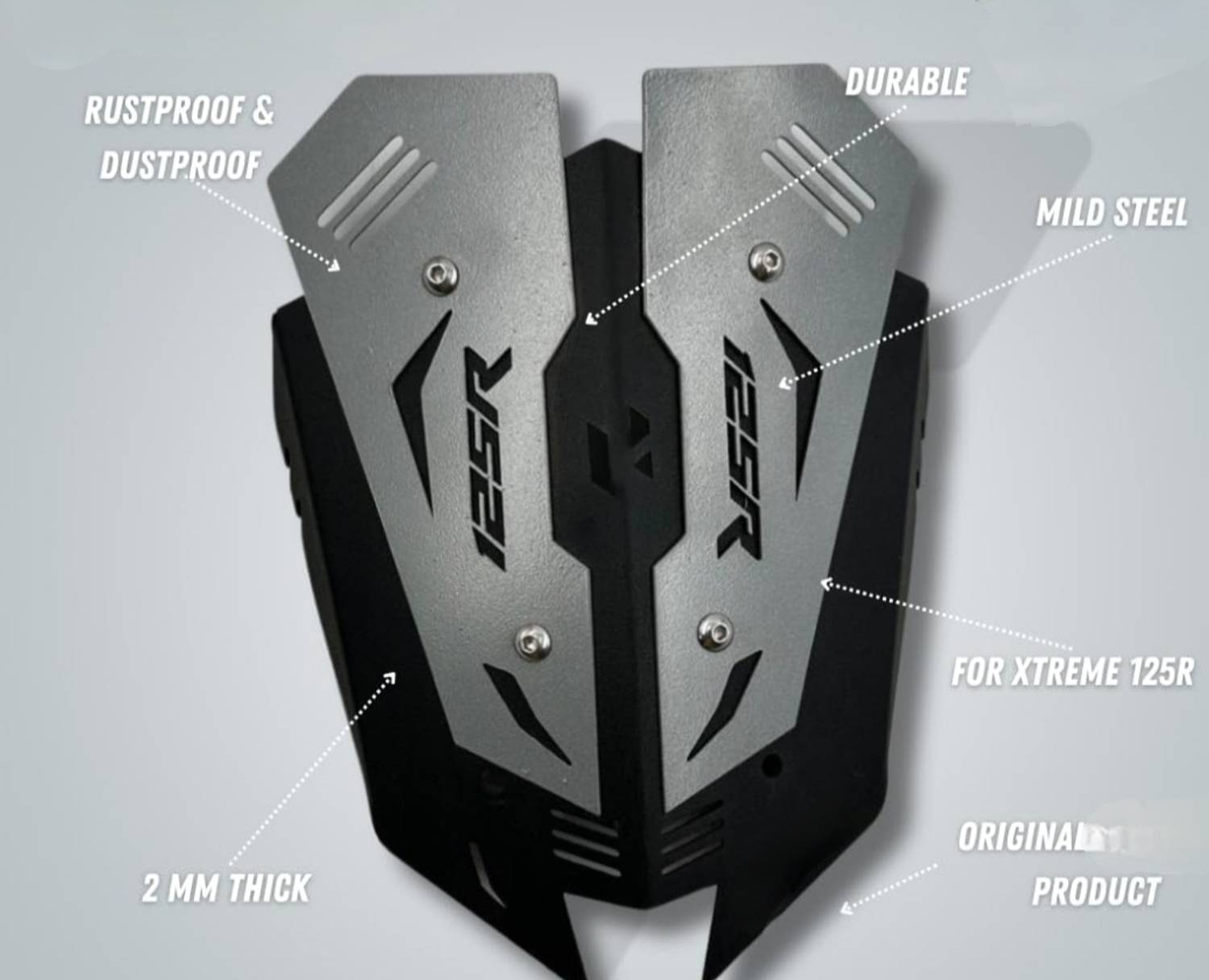 PROWOXI Xtreme 125R Headlight Visor - Image 2