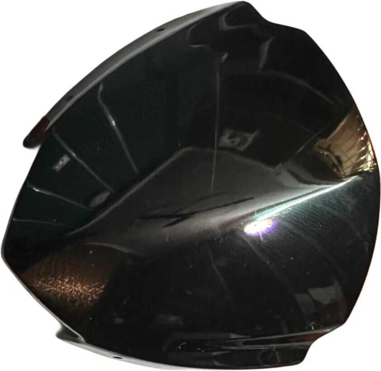 Image of FAVOURITE RIDERS NEW DOMINAR SMALL VISOR BLACK Bike Headlight Visor