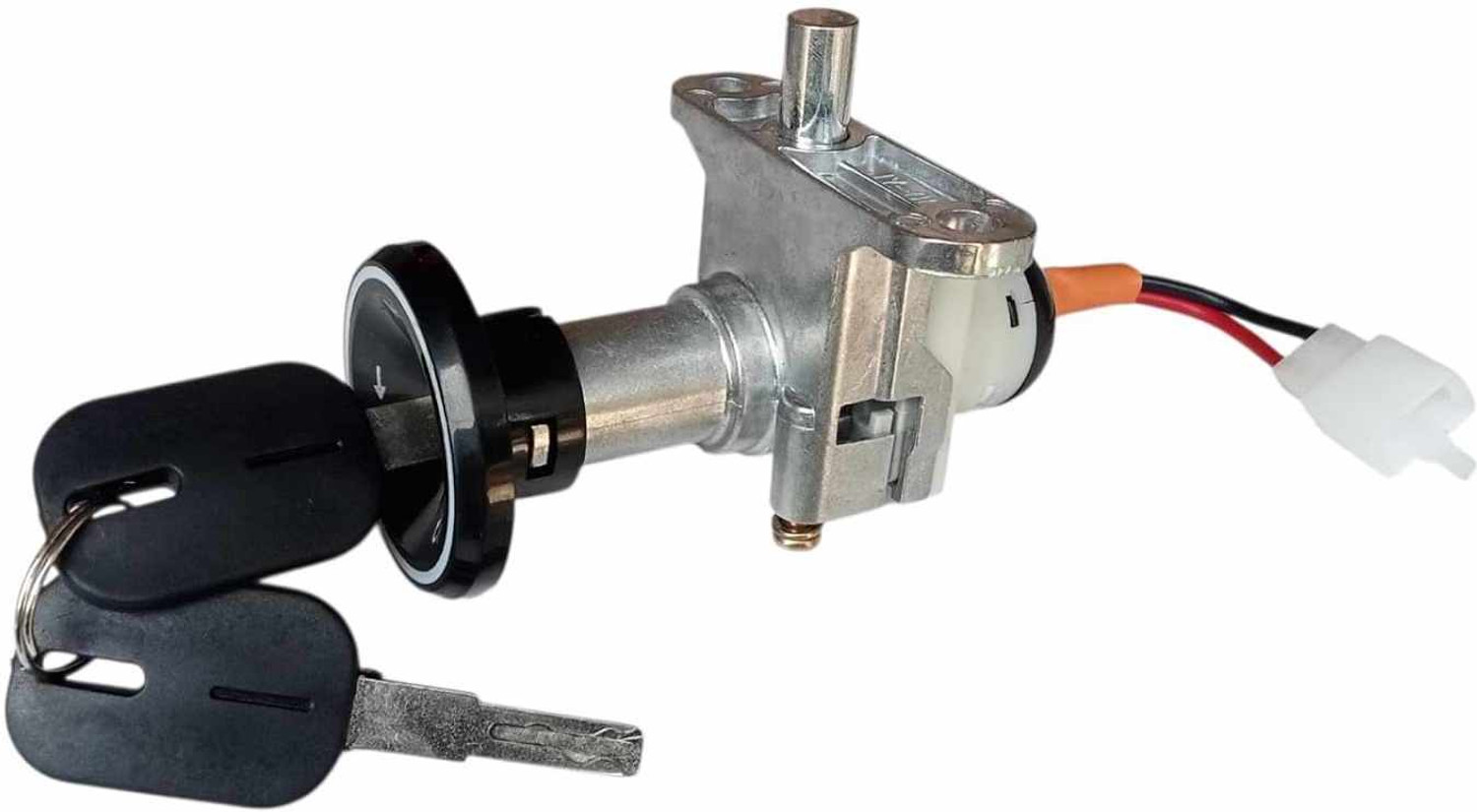 Image of TYSON EV Scooty Lock Anti Theft Heavy Duty Metal Security Lock for Electric Scooty 001 Wheel Lock (Black)