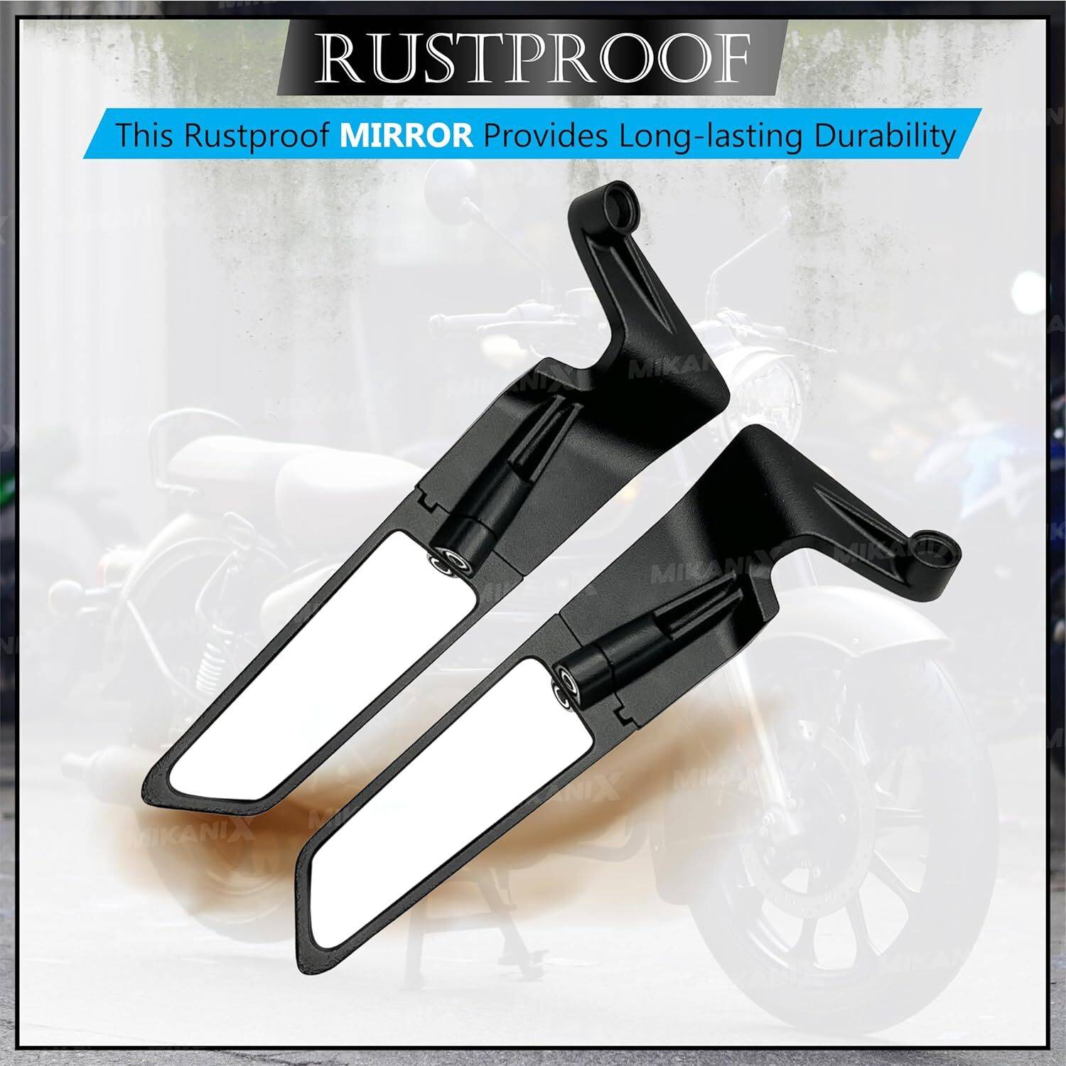 OBEROI'S Manual Rear View Mirror For Yamaha MT-15 - Image 4