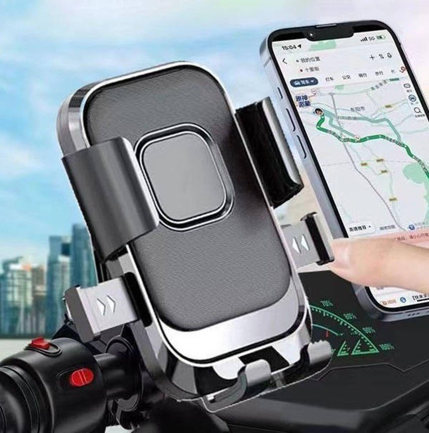 Autozap Universal Bike Mobile Holder - Image 3