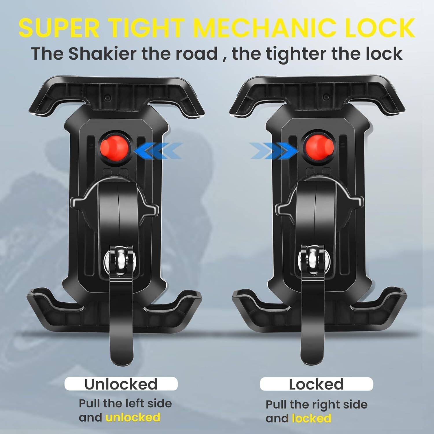 CASON Mobile Holder for Bikes with Mirror Mount - Image 5