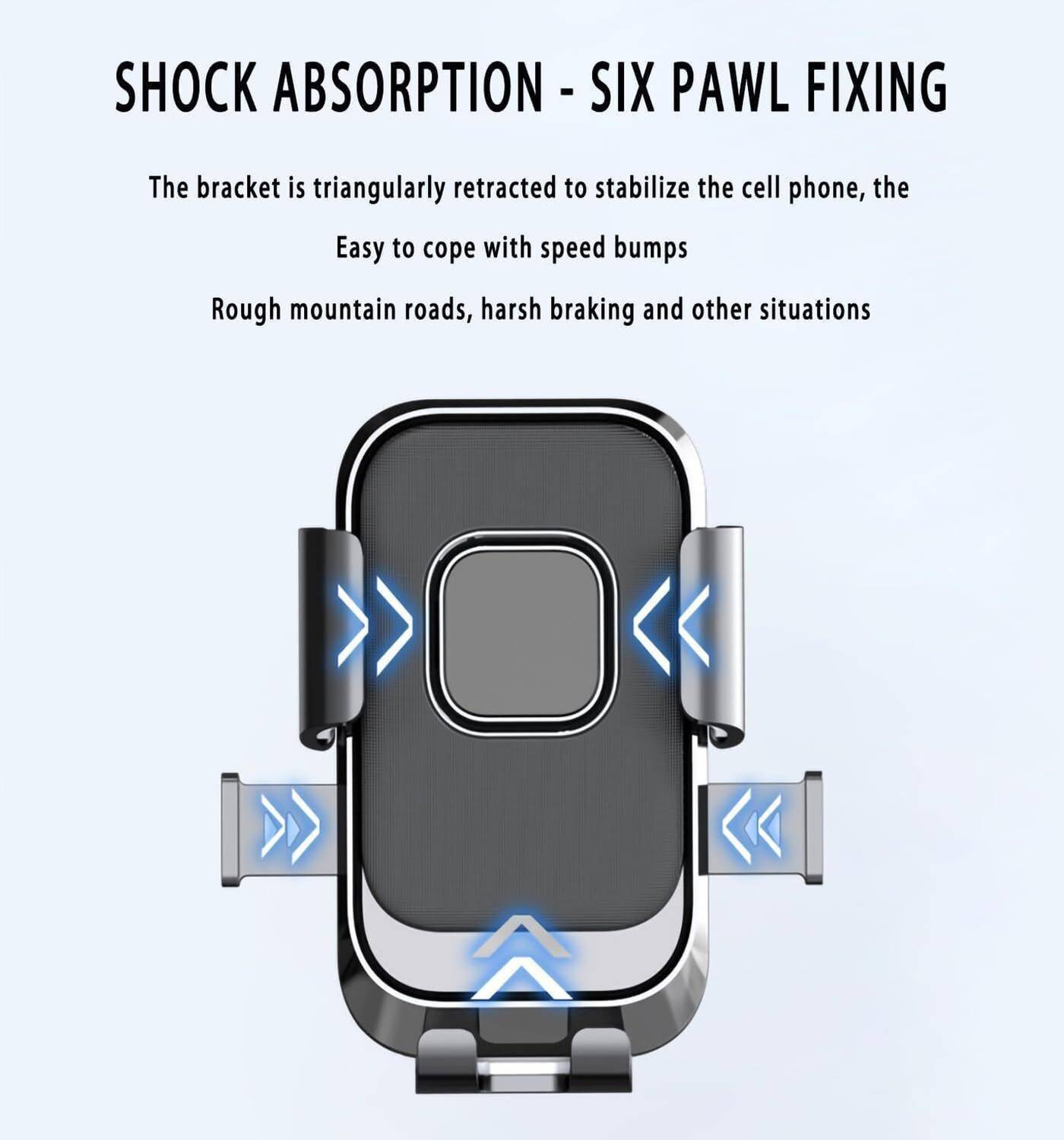 Hold Adjustable Anti Shake Bike Mobile Stand - Image 4