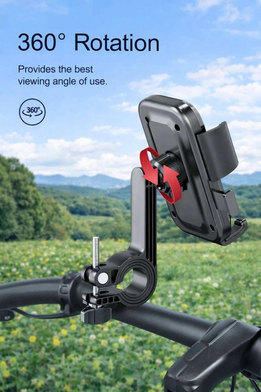 ennix Bike Mobile Holder Black - Image 2