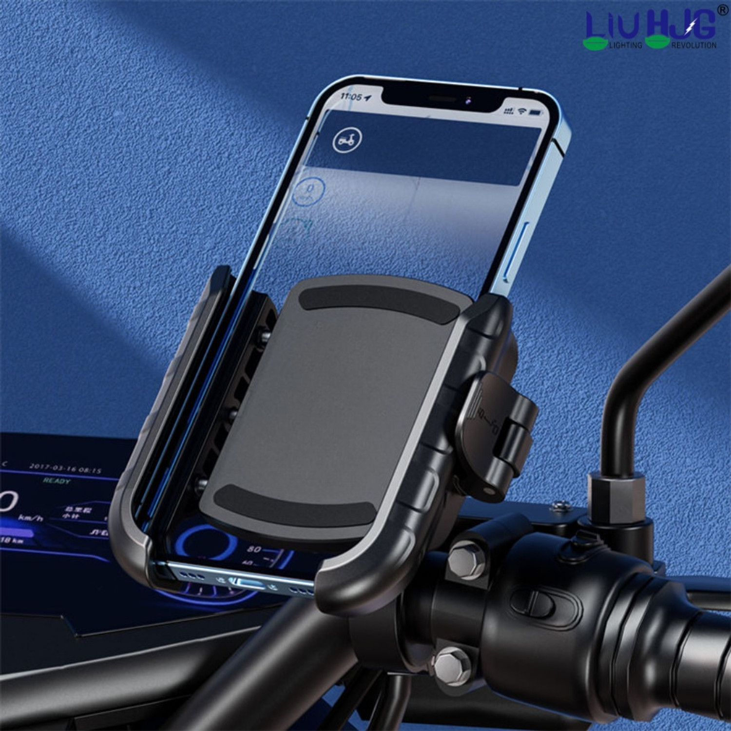 Image of LIU HJG Bike Mobile Holder Bike Mobile Holder
