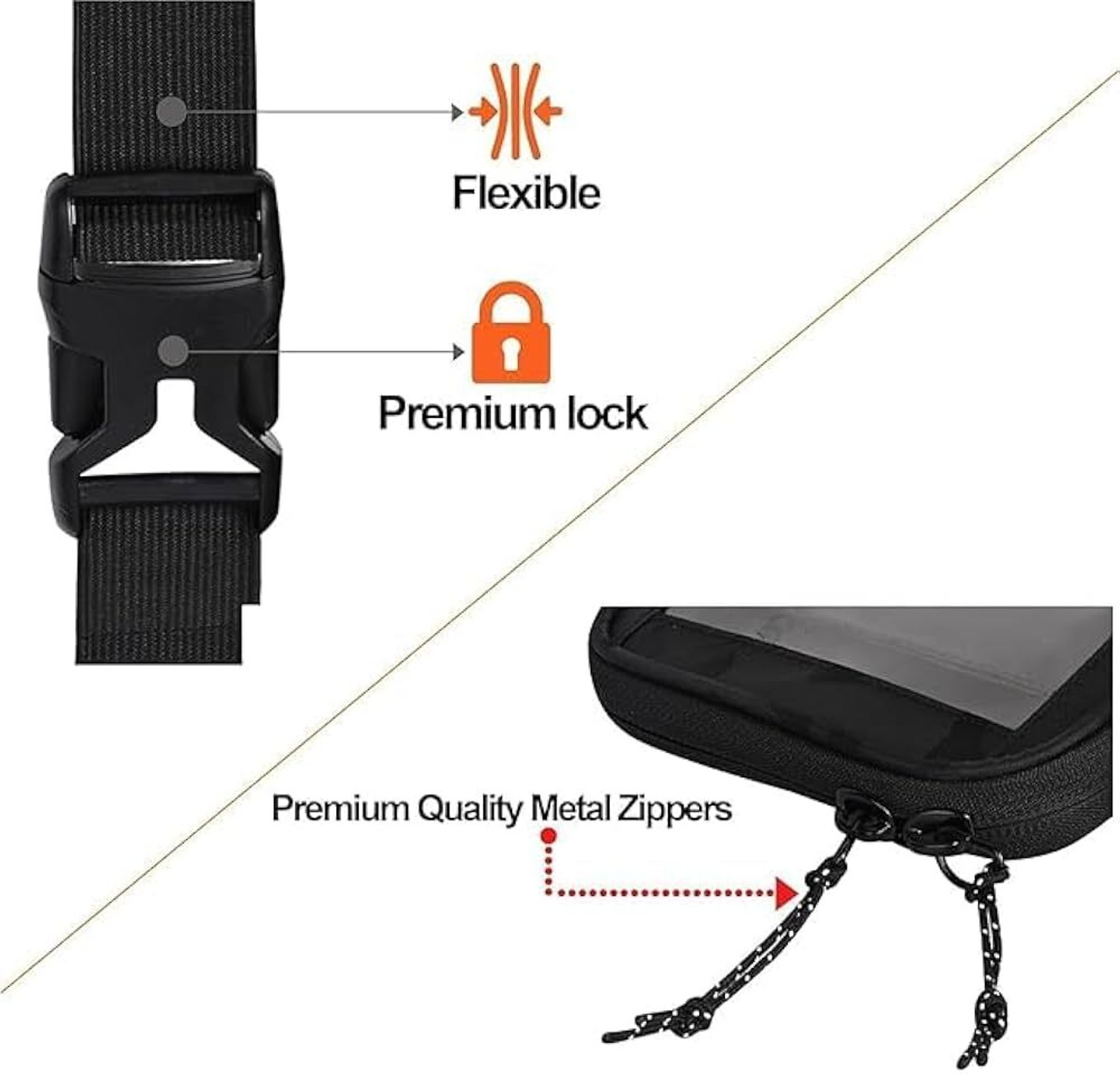 Image of Darkview Mobile Holder Mount Pouch Bag Waterproof-871 Bike Mobile Holder