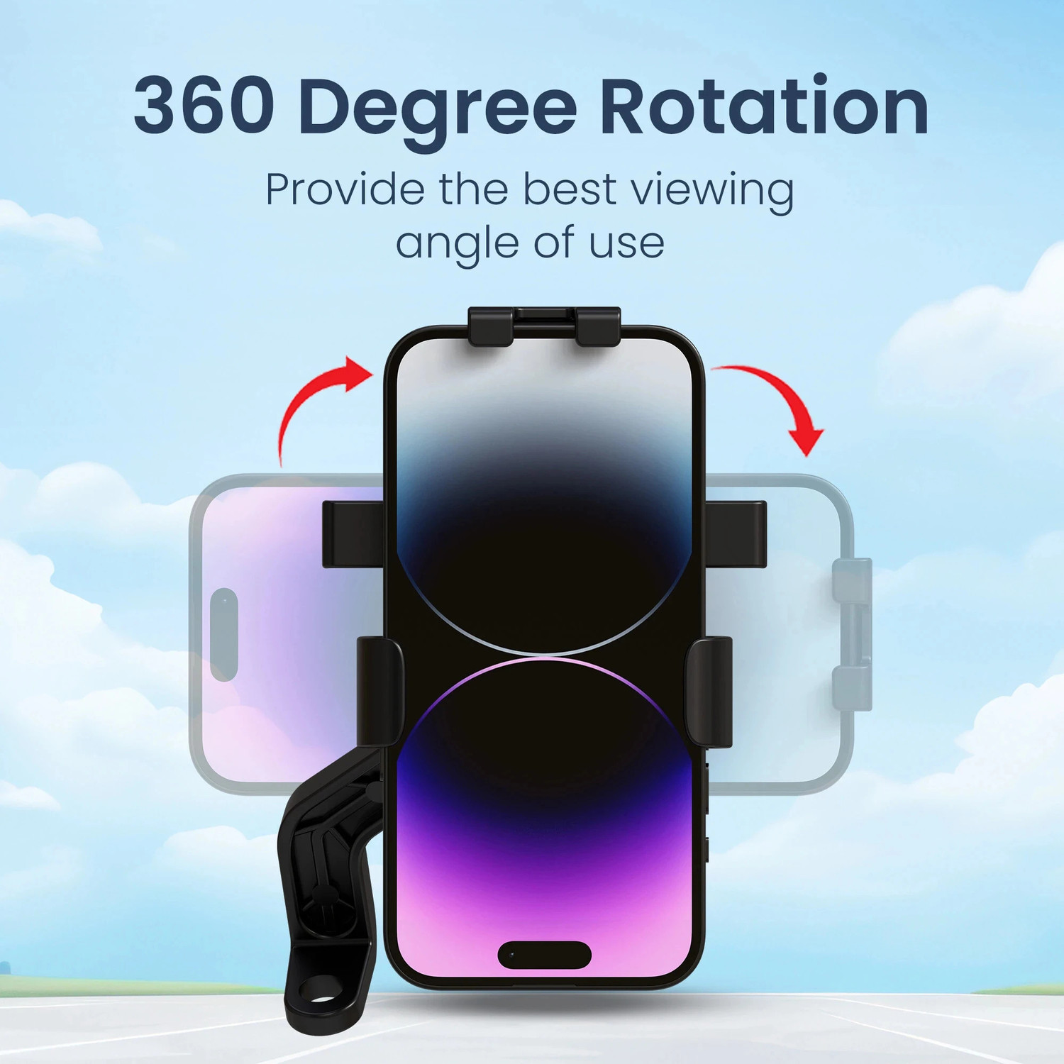 Image of Portronics Mobike 5 Bike Phone Stand Bike Mobile Holder