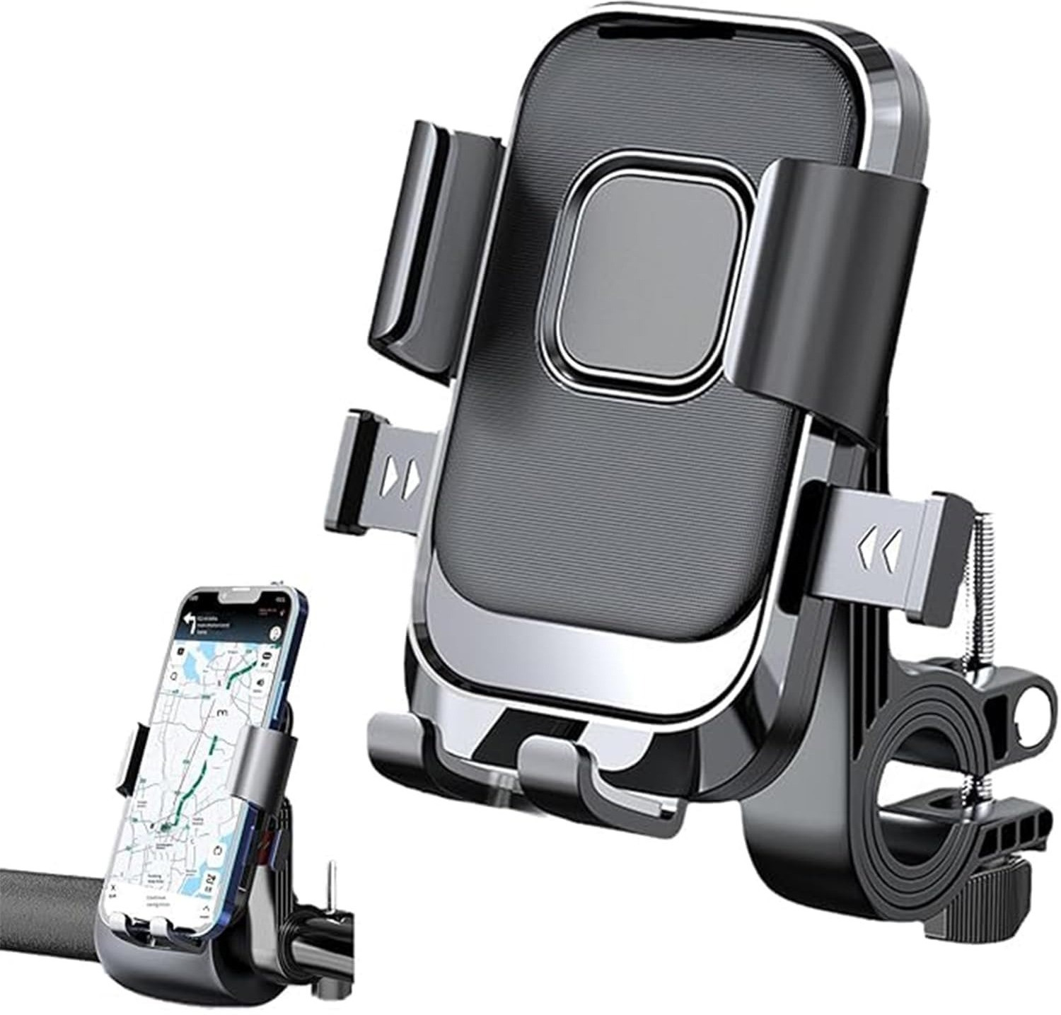 Image of NETZI XY088 2025 Upgraded Smartphone Bike Holder Anti-Shake Grip & 360 Rotation Bike Mobile Holder