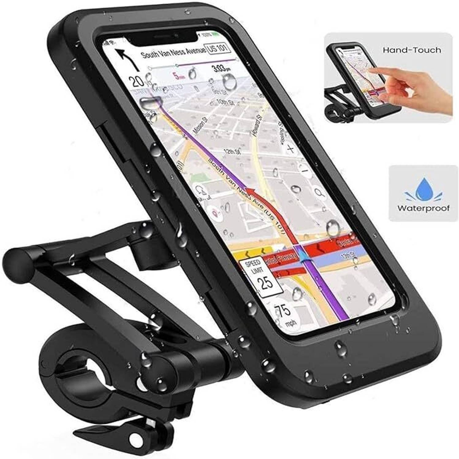 HACKSOW Waterproof Bike Mobile Holder - Image 5