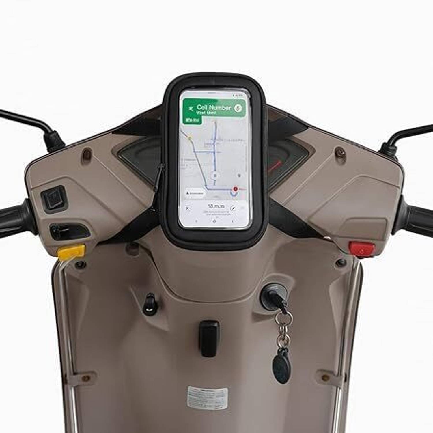 ALLEXSFIT Polyester Handlebar Universal Mobile Holder Mount Pouch Bag Waterproof Bike Mobile Holder