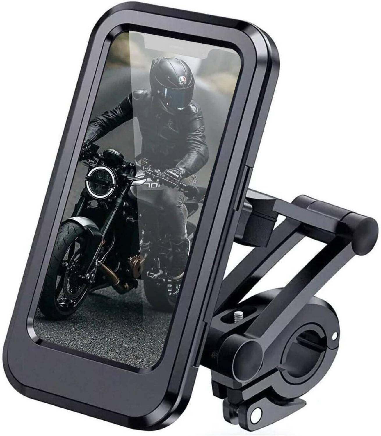CHOVATIYA'S Bike Mobile Holder - Black
