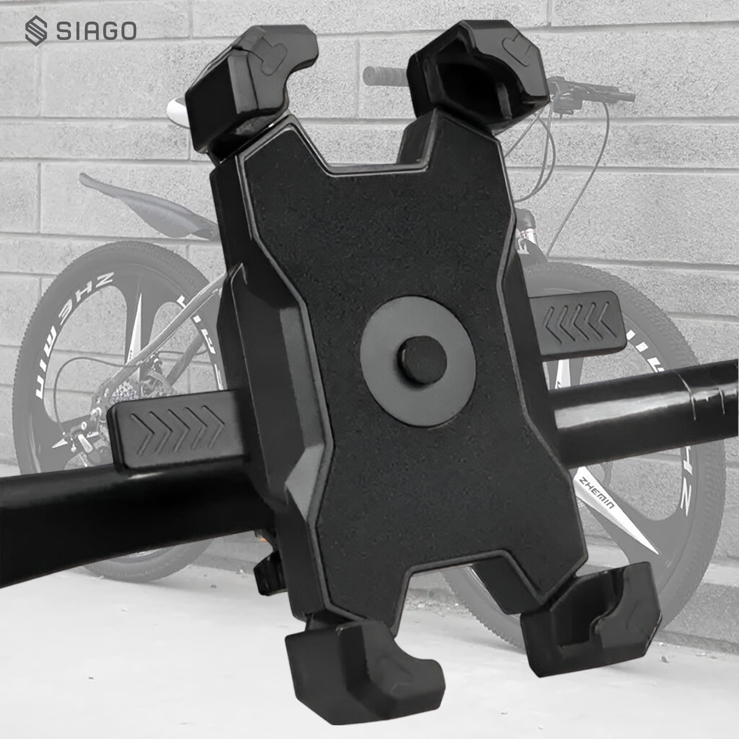 Image of SIAGO S4A Universal Bike Mount Holder with 360 Degree Rotation Bike Mobile Holder