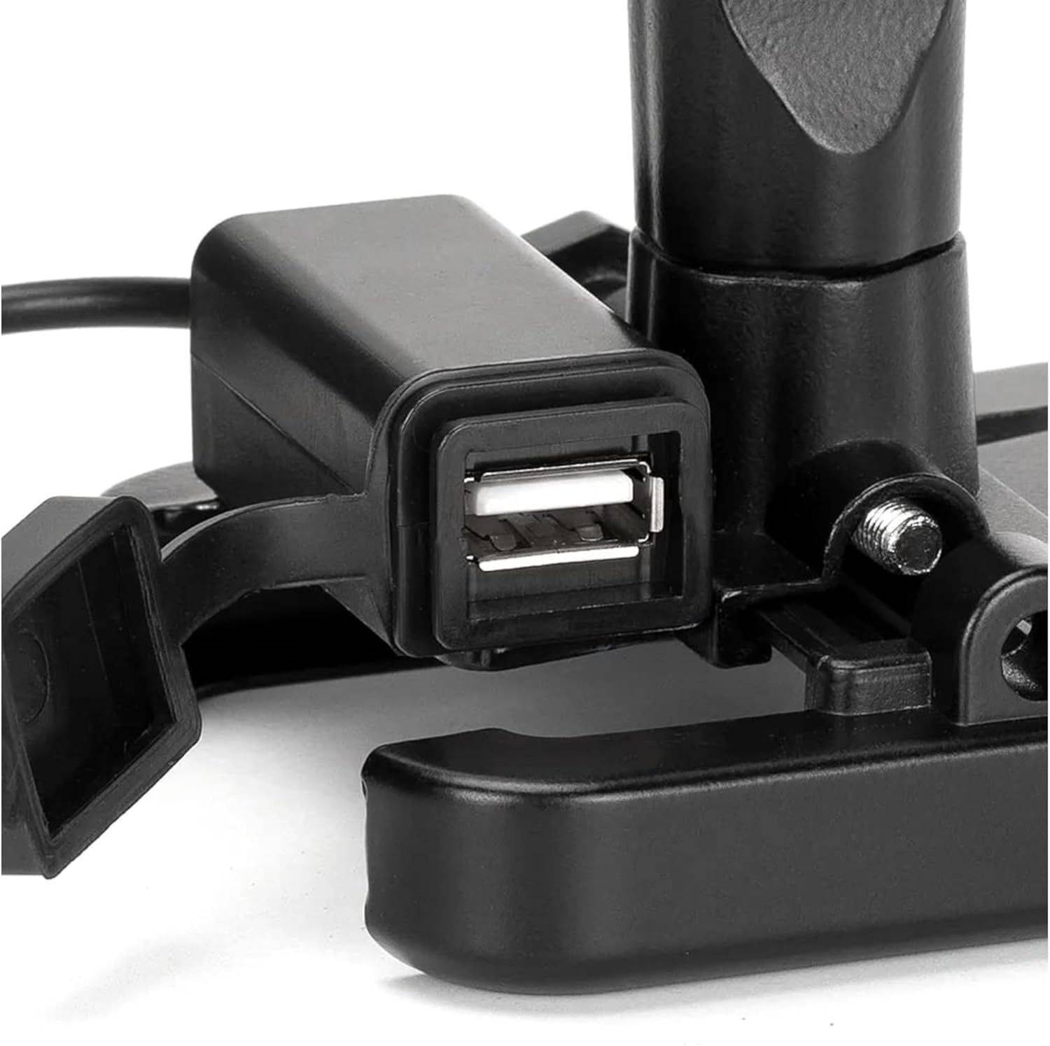 aksmit 360° Rotatable Bike Phone Holder with USB Charger - Image 5