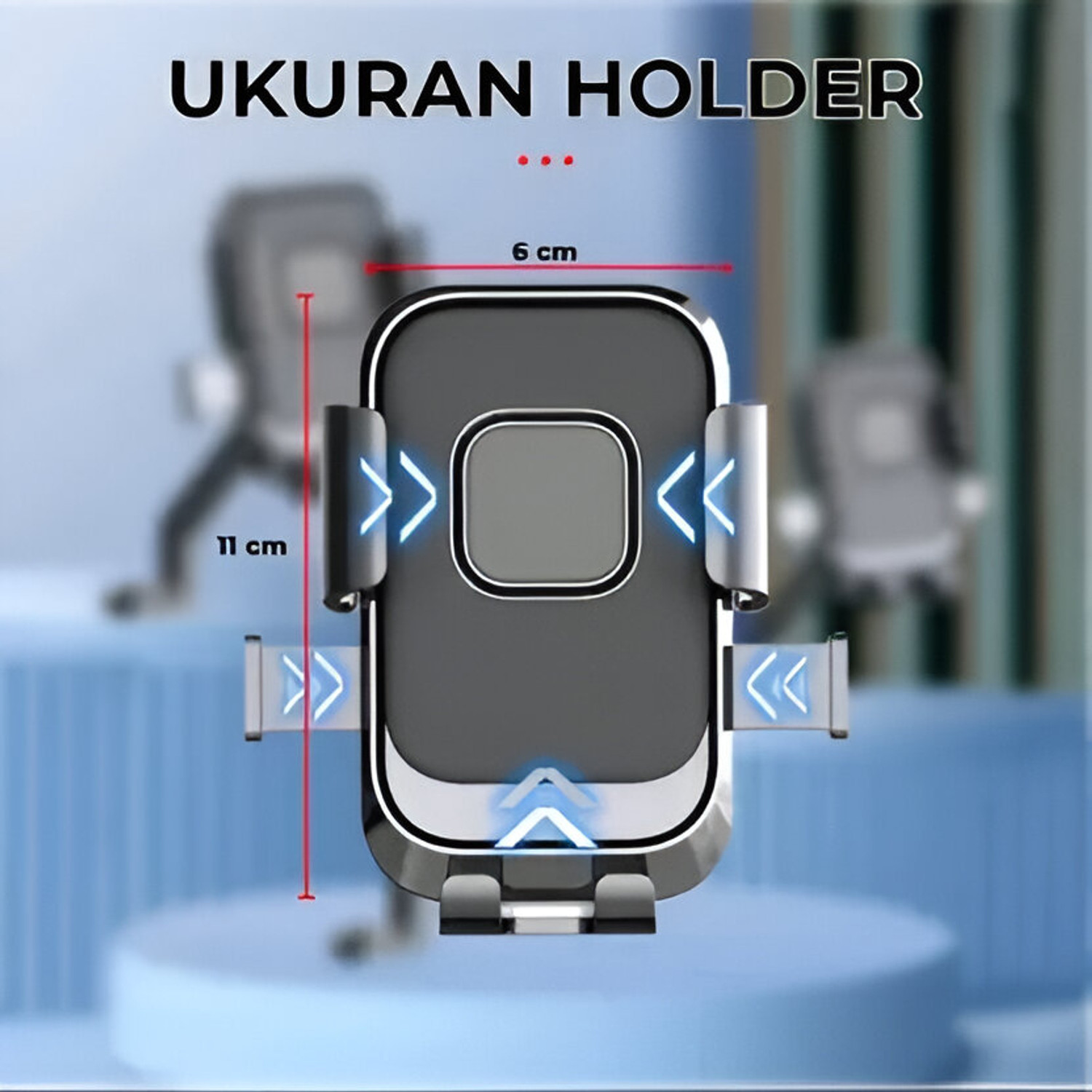 Image of TRUWEL XY-089 Bike /Scooty Mobile Holder | 360 Rotation | Lock Clamp | GPS & Navigation Bike Mobile Holder
