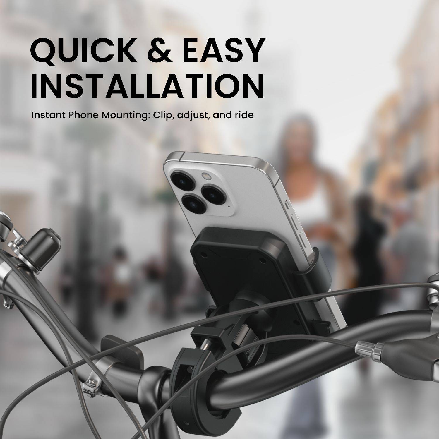 Portronics Mobike 4 Bike Phone Mount - Image 4