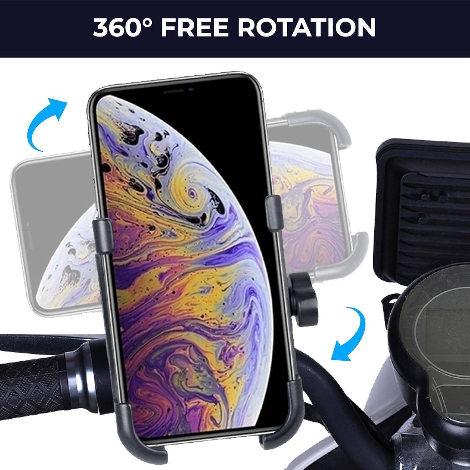 Planetoid Metal Mobile Holder v4.2 Bike Black - Image 5