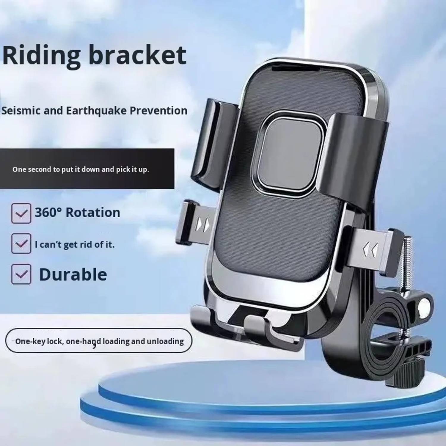 Autozap Universal Bike Mobile Holder - Image 4