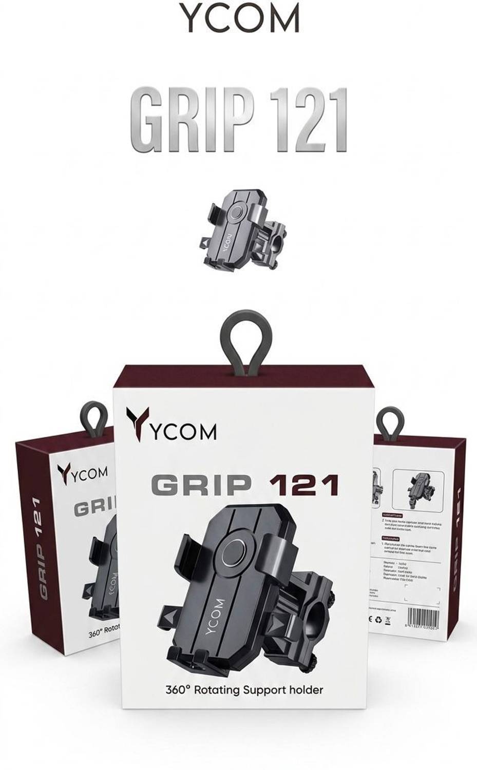 Ycom YCOM Grip 121 Bike Mobile Holder - Image 3