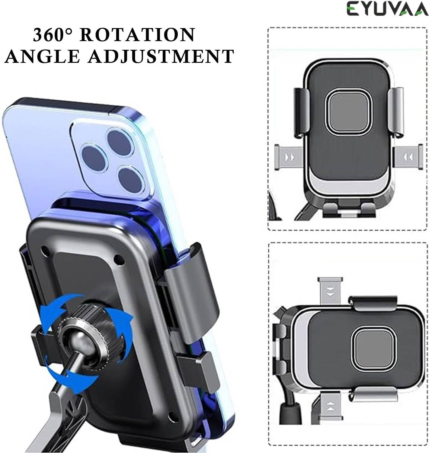 Zentra Adjustable Anti-Shake Bike Mobile Stand - Image 3