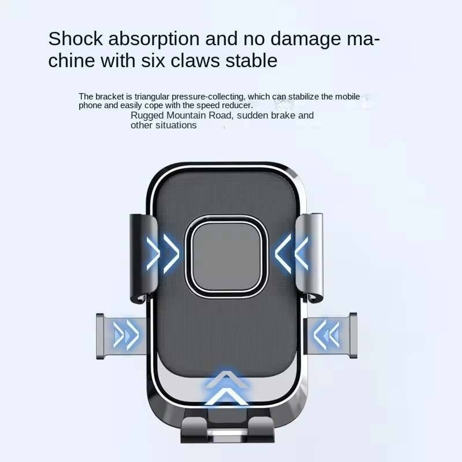 Image of Autozap Mobile Holder for Bicycle, Motorcycle, Scooty Universal Bike Mobile Holder