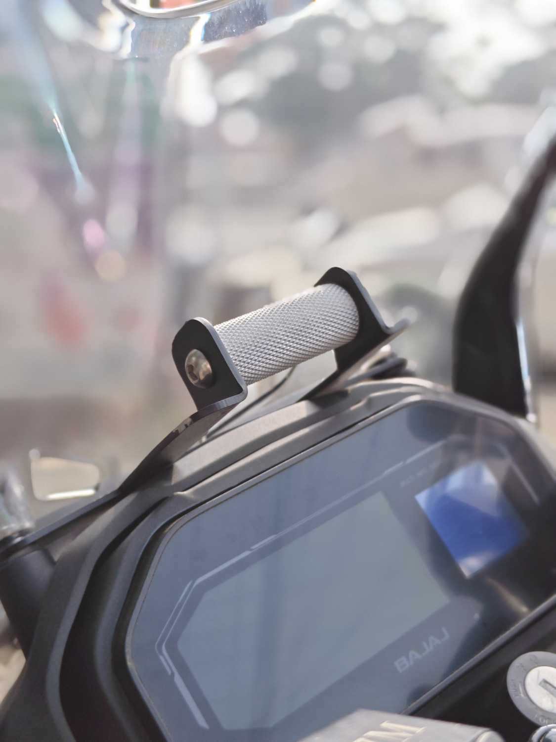 Image of Torque Craft Dominar 400 2025 GPS Mount Holder | Direct Fit Navigation Bracket Mobile Holder Bike Mobile Holder