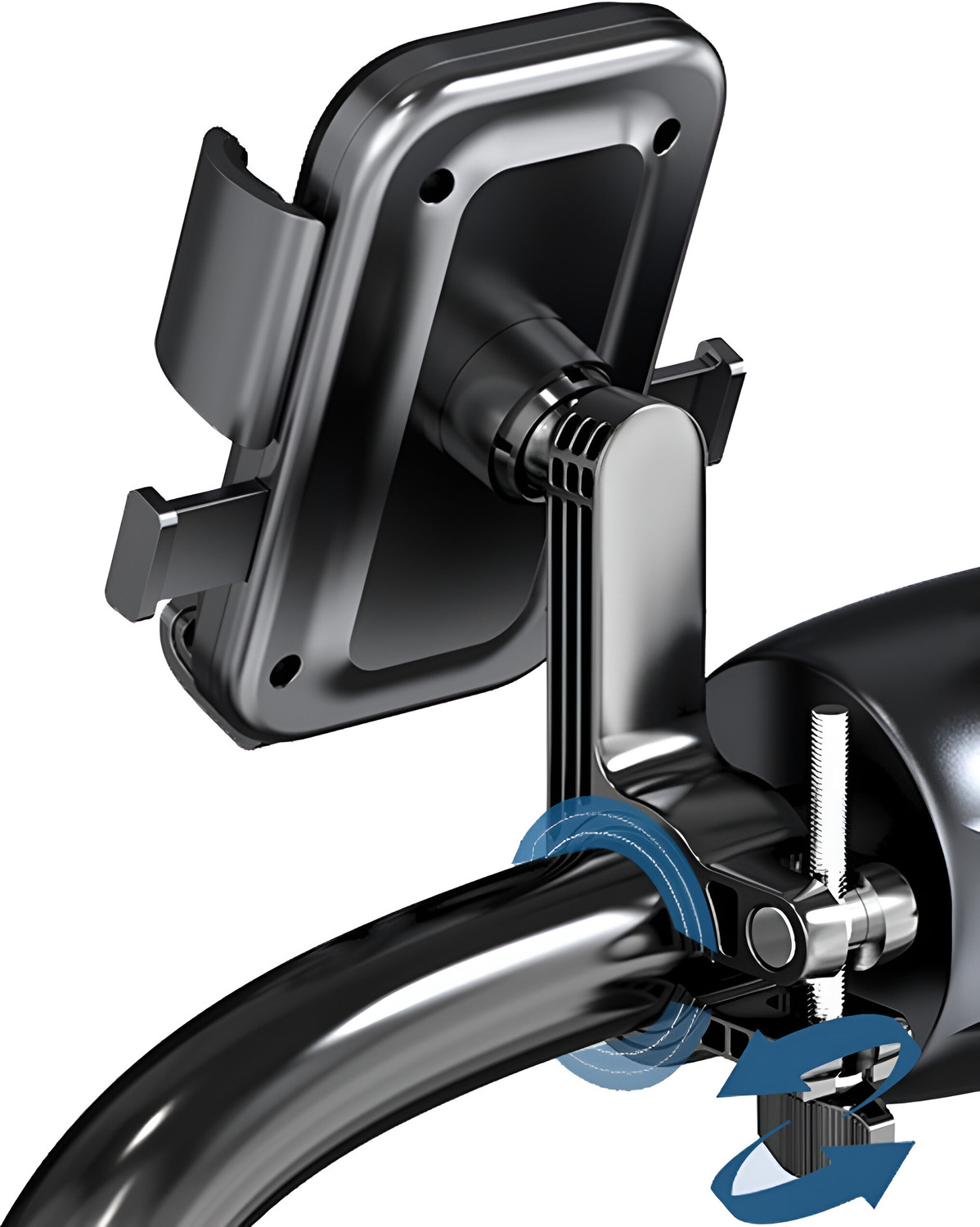 Image of Hackshow XY088 AutoLock Grip Mobile Holder for Bikes Bike Mobile Holder