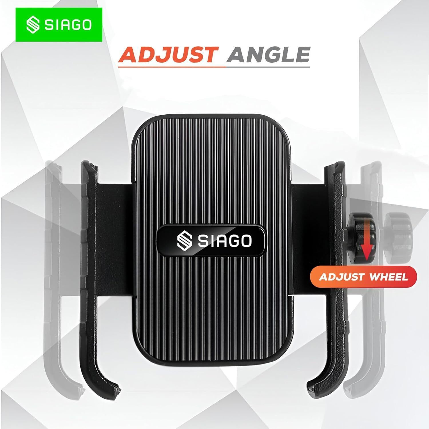Image of SIAGO S7A Universal Bike Mount Holder with 360 Degree Rotation Bike Mobile Holder