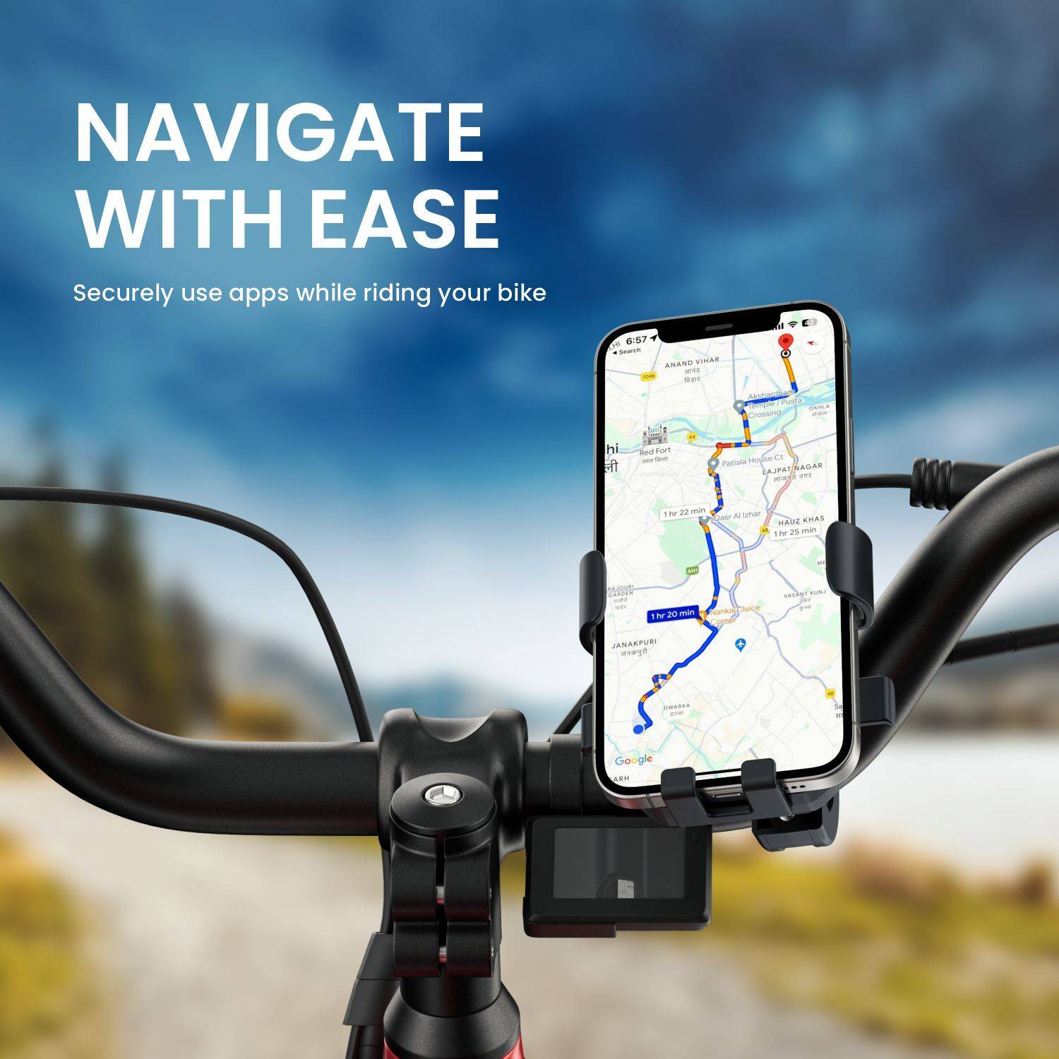 Portronics Mobike 4 Bike Phone Mount - Image 2