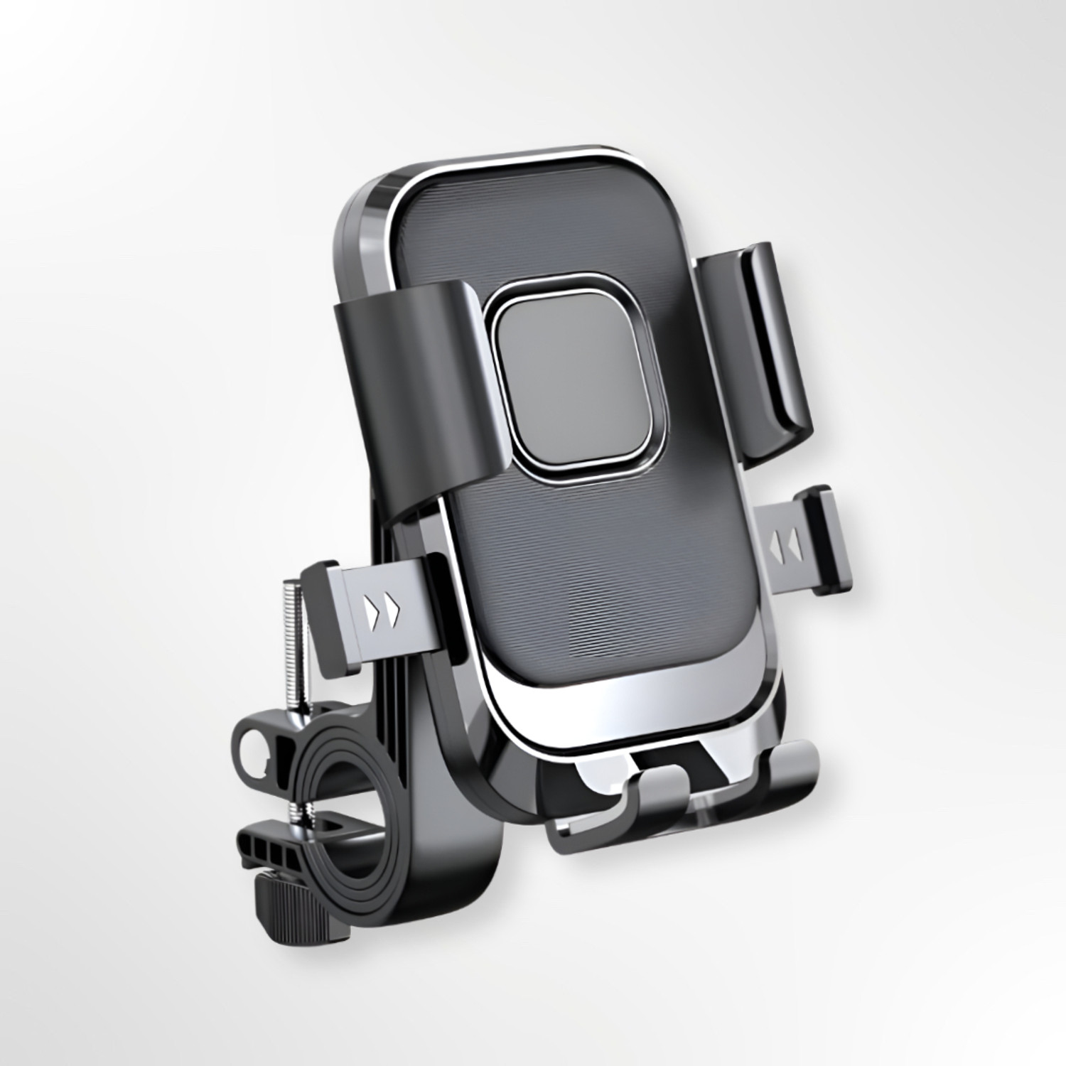 Image of TRUWEL 2025 Upgraded Smartphone Bike Holder Anti-Shake Grip & 360 Rotation XY088 Bike Mobile Holder (Black)