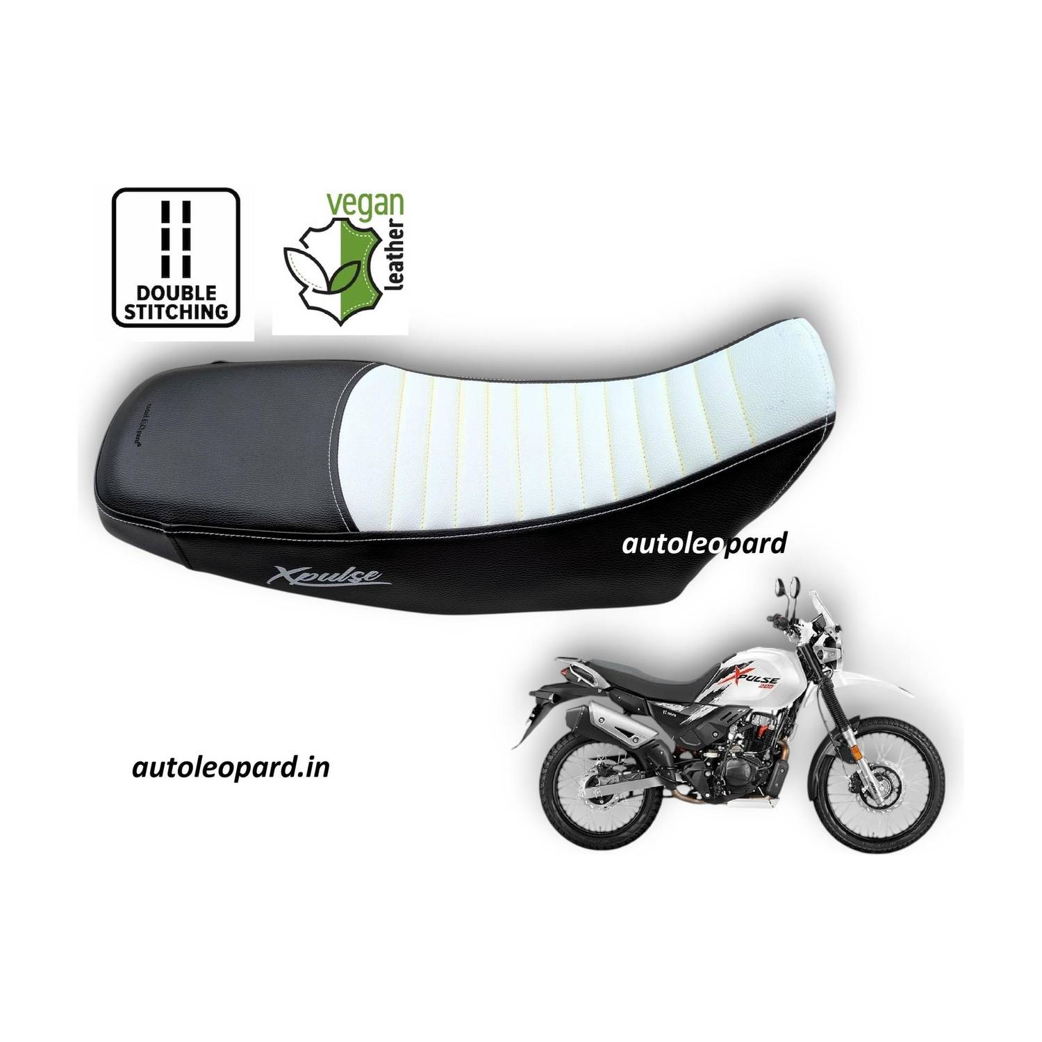 AUTOLEOPARD X-PULSE 200 4V PRO & X-PULSE 200 4V 10 mm rubber foam soft touch Single Bike Seat Cover For Hero NA
