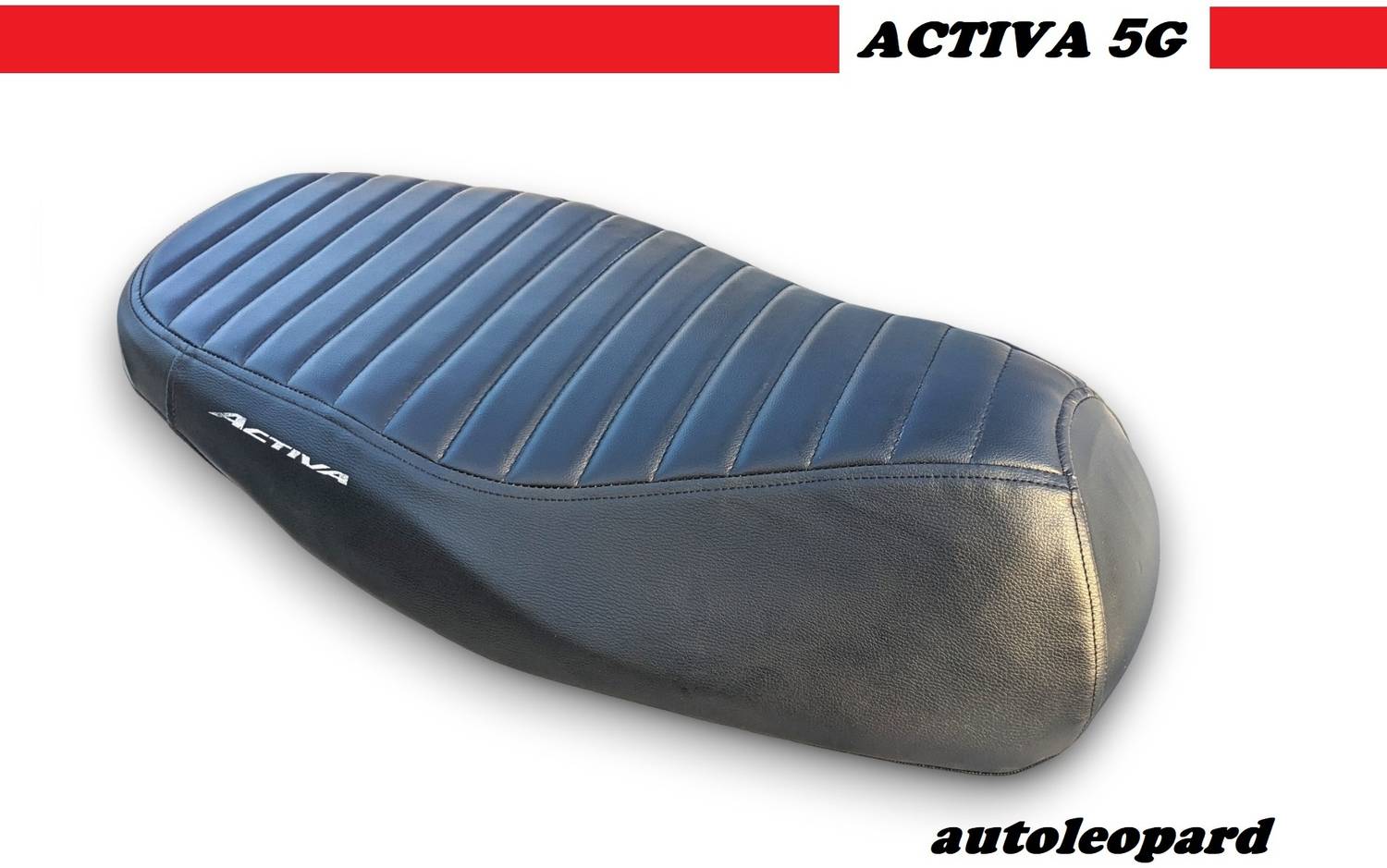 AUTOLEOPARD 5G scooty SEAT COVER Single Bike Seat Cover For Honda Activa 5G