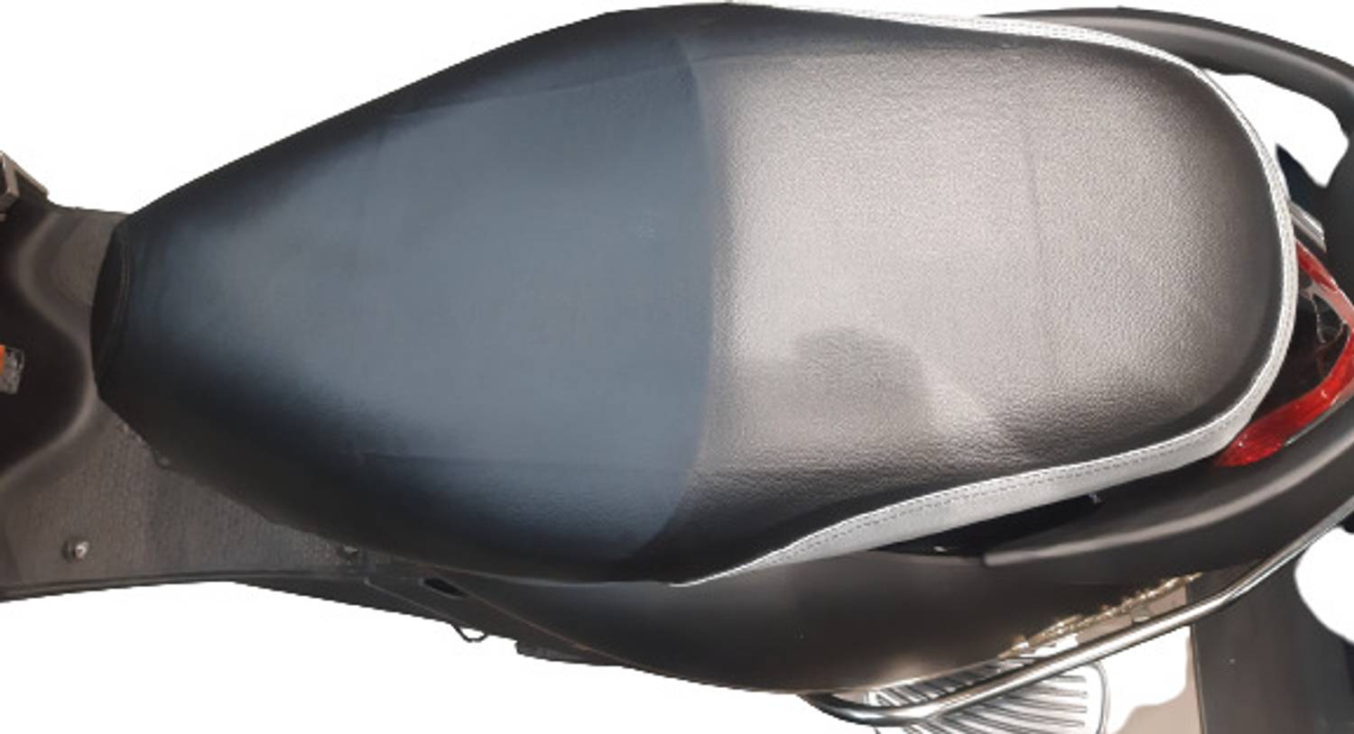 blackjackseats YAM-FAS-SP-BL Single Bike Seat Cover For Yamaha Fascino