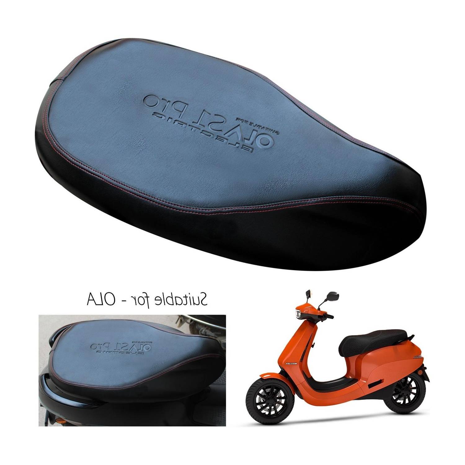 Carbox Enterprises New33-Seat Cover-kola kola 1 Single Bike Seat Cover For Ola S1, S1 Pro