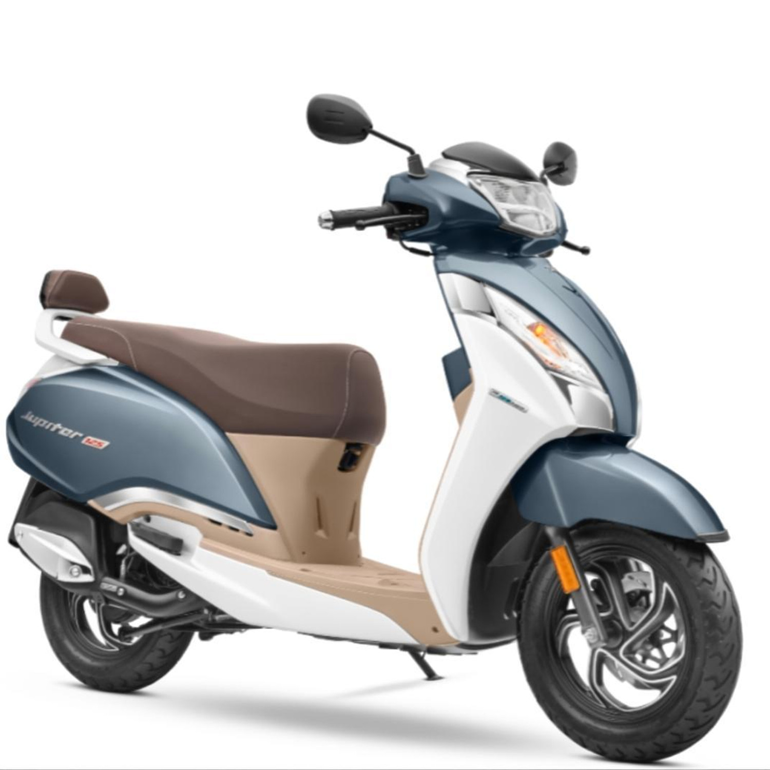 Image of agr Ju 09 Single Bike Seat Cover For TVS Jupiter