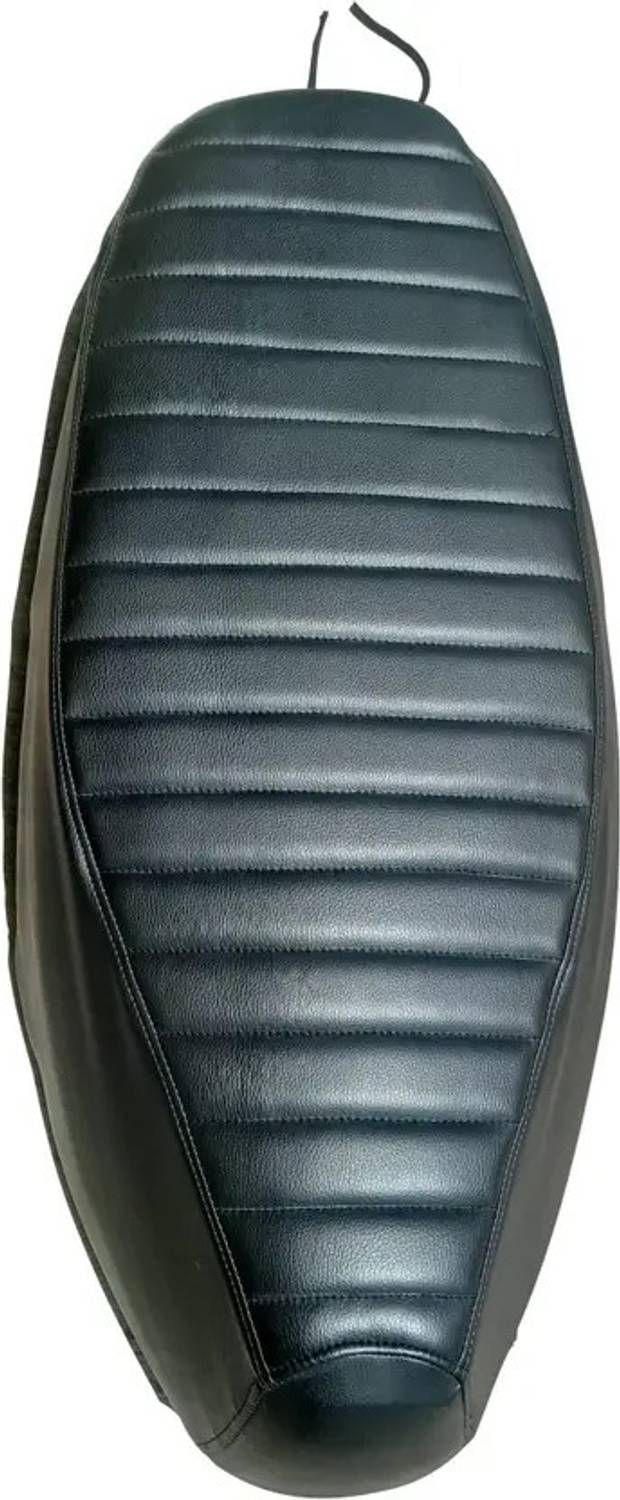 carbox Black 10mm Fome Fit Scootys Single Bike Seat Cover For NA Activa 5G, Activa 6G, Jupiter, NTorq 125, Wego, Alpha, Fascino, Maestro Edge, Ray ZR