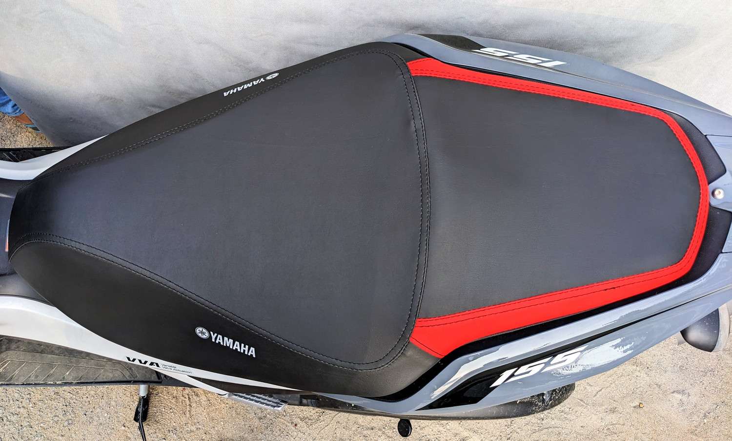 Image of AUTOLEOPARD AEROX 155 MAXI SCOOTER SEAT COVER Single Bike Seat Cover For Yamaha NA