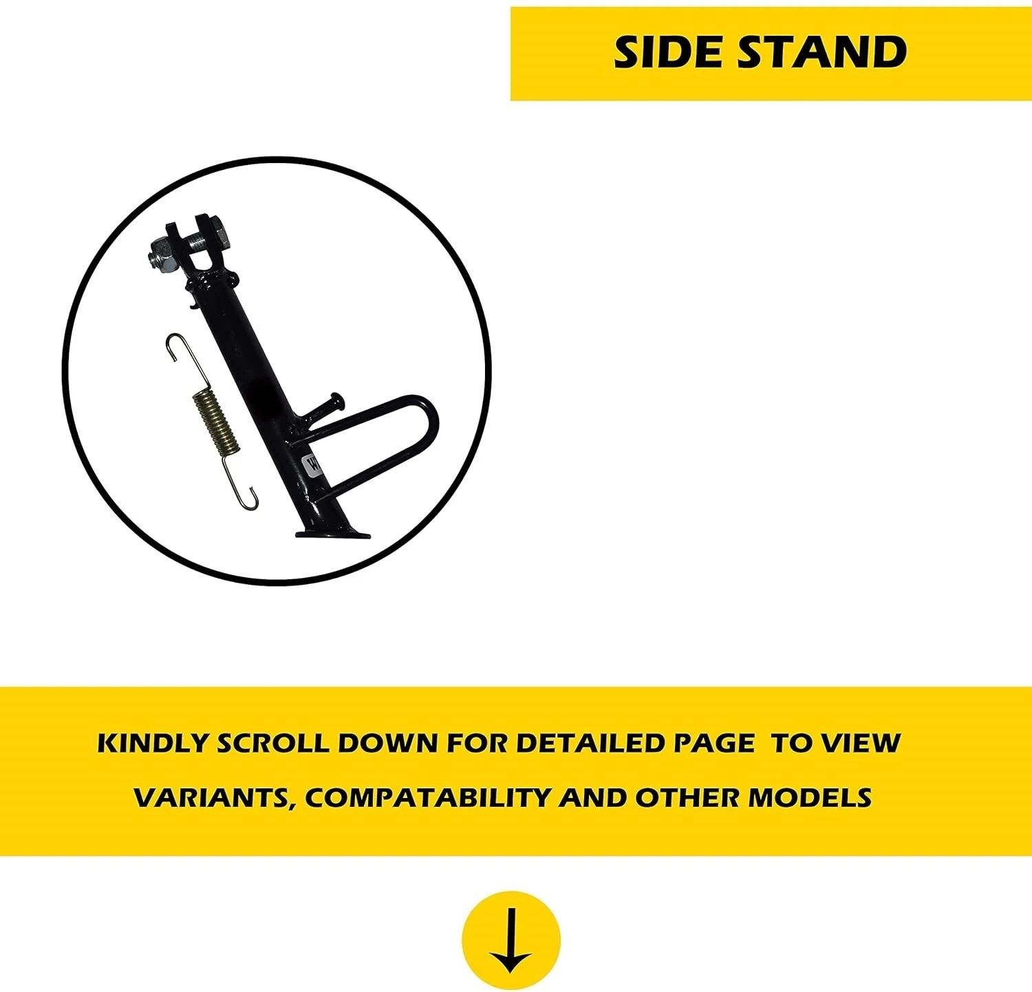 Image of anmol enterprises TVS Wego Bike Side Stand