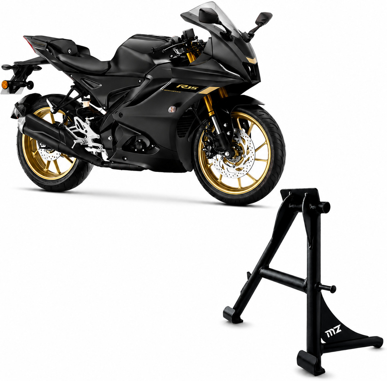 Image of MOXZILLA Bike Centre Stand Compatible for R15 V4 / V4 PRO Direct Fit Bike Centre Stand
