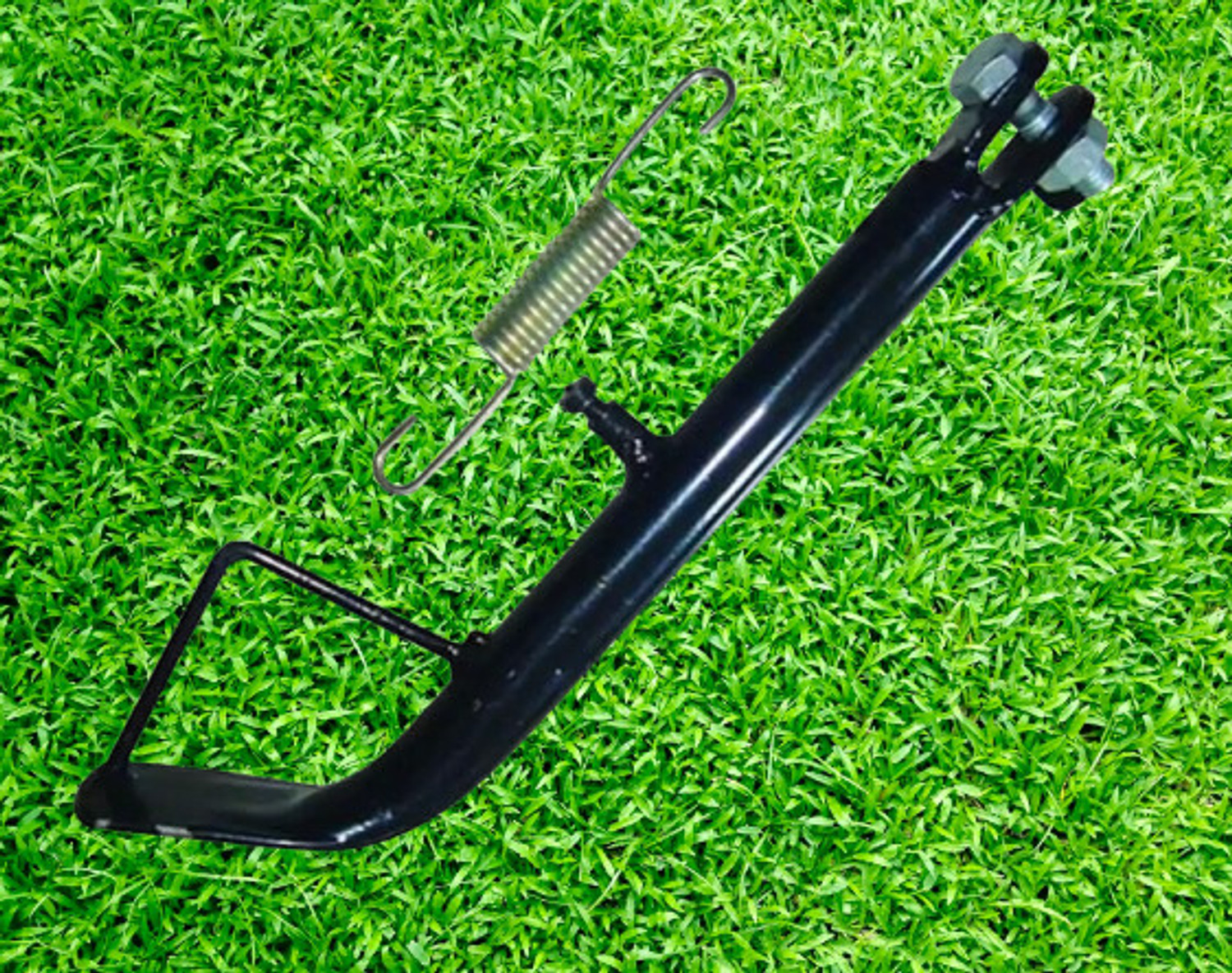 Image of Svr Pulsar 150 Side Stand | Heavy Duty | Glossy Black Finish | Easy Installation Bike Side Stand