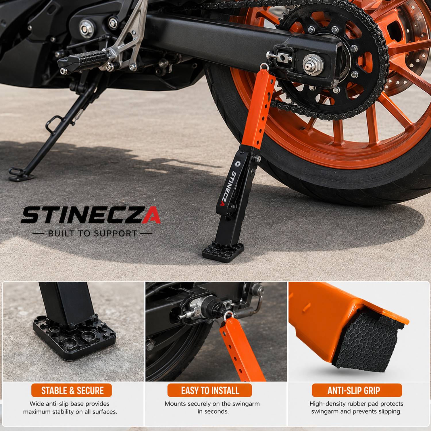 Stinecza Bike Jack Stand Storage Stand - Image 4